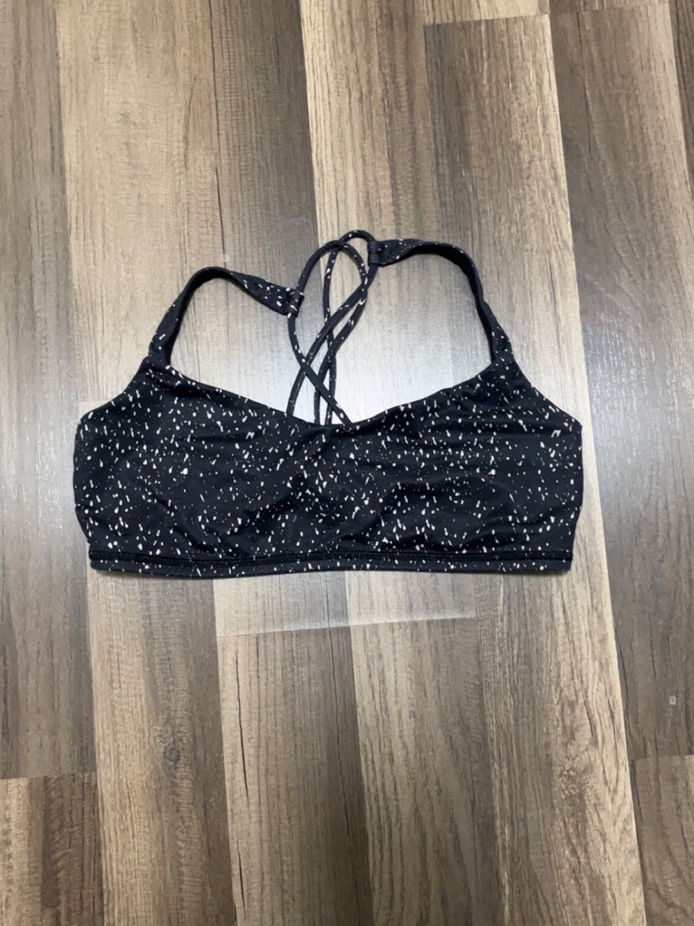 LULULEMON Energy Bra Women’s 10 Black Sports Bra